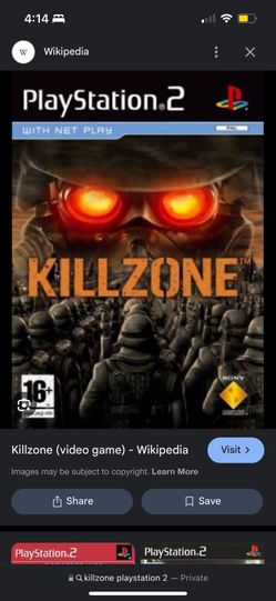 Ps2 Killzone