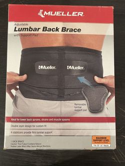 Mueller Adjustable Lumbar Lower Back Brace
