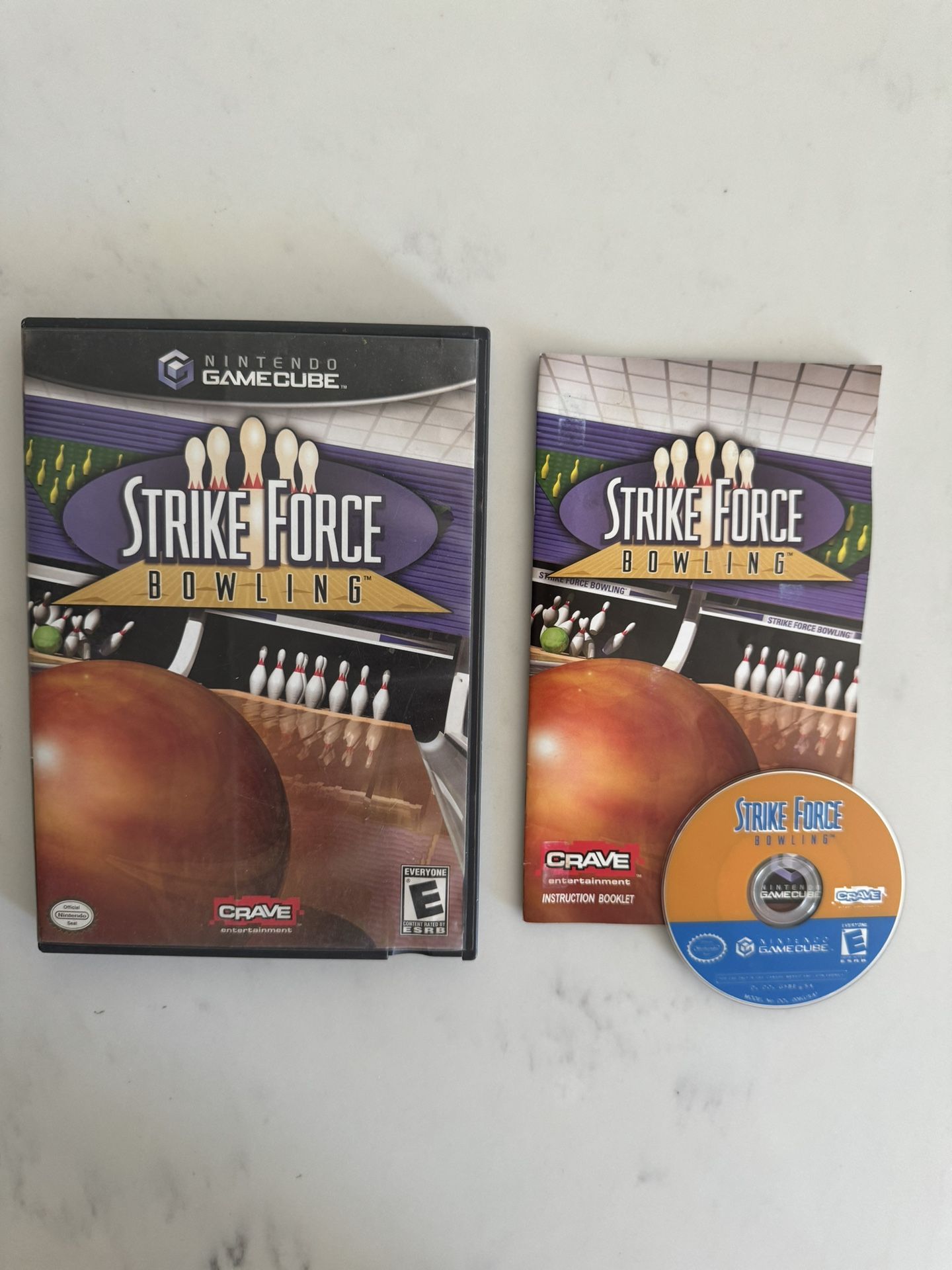 Strike Force Bowling Nintendo GameCube Video GAME