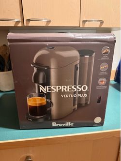 Breville Nespresso VertuoPlus Deluxe Coffee Machine