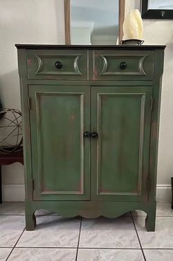 Wooden cabinet/ accent table/ tall dresser