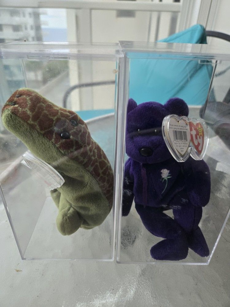 Princess Di and 60 Other Beanie Babies