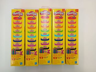 Play-Doh Party Pack 10-Color Set – Lot of 5