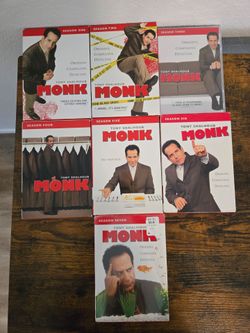 Monk DVD Seasons 1–7 Complete Set