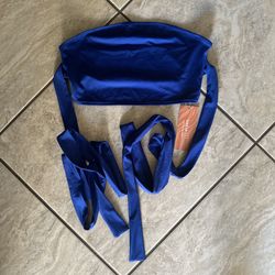 SHEIN Blue Strapless Top