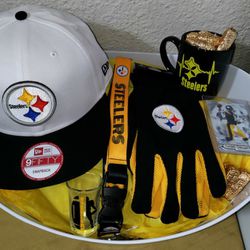 Steelers Fan, Father's Day Gift Basket (Pick Up In Modesto)