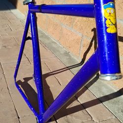 Super Sparkle Track Frame 56cm Steel 