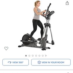 Sunny Health & Fitness Elliptical Exercise Machine Trainer with Optional Exclusive SunnyFit™ App and Enhanced Bluetooth Connectivity