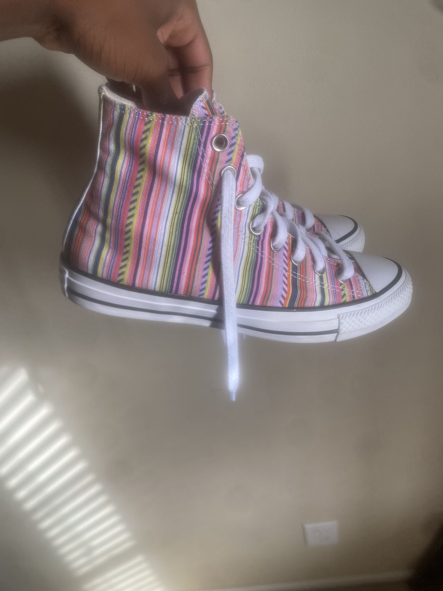 Striped Converse