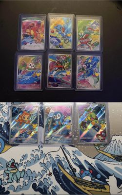 Pokemon First Partners Illustration Set