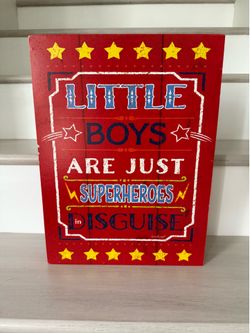 Boy Room Wall Decor (Big)