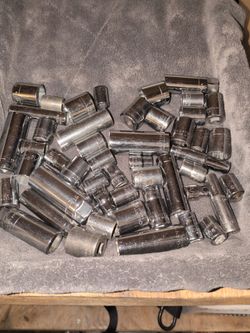 48 pcs Craftsman 3/8 drive Sockets