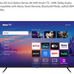 50”Roku TV In Box