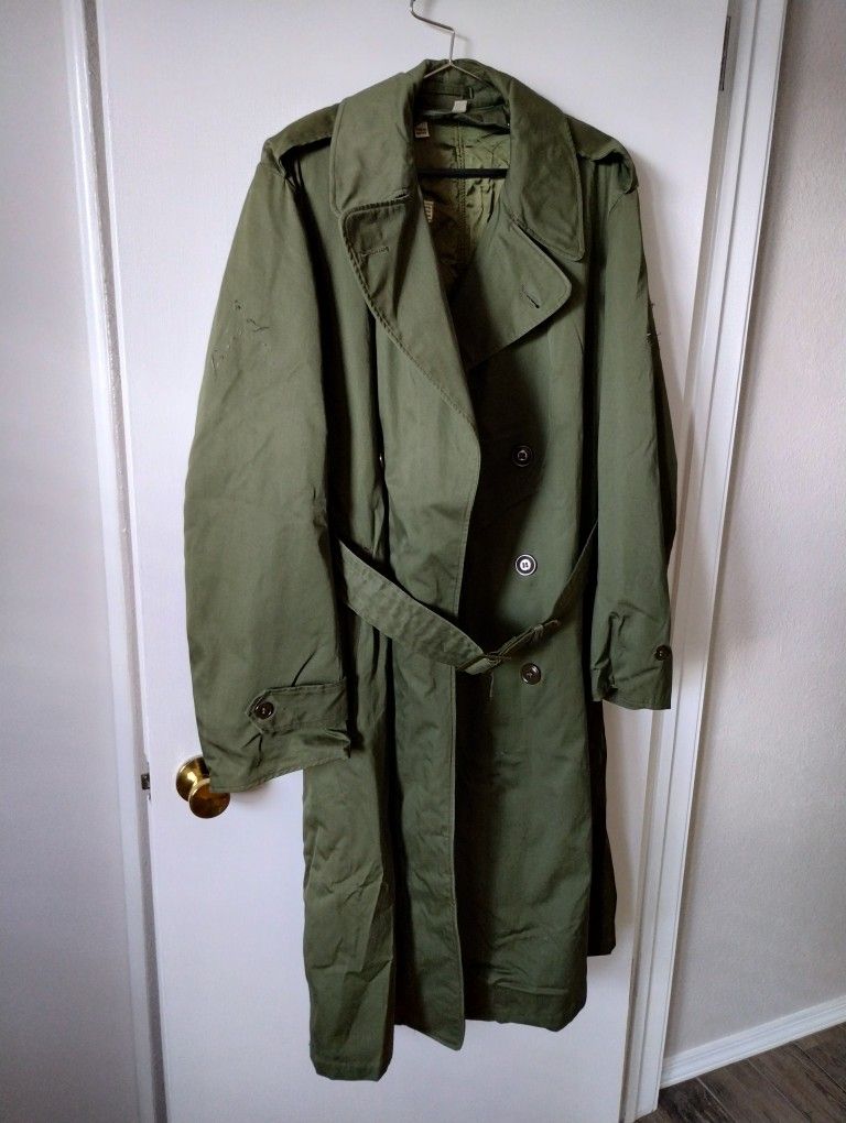 US ARMY TRENCH COAT