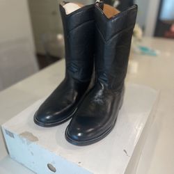 Men’s Black Roper Boots