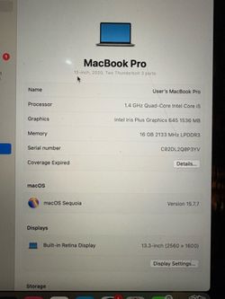 MacBook 2020