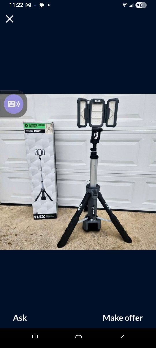 Flex Worklight 24volt Tool 