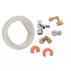SharkBite 1/2 in. Brass Push-to-Connect Dishwasher Installation Kit @W7-474