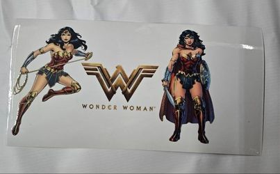 Wonder Woman Marvel UV Sticker