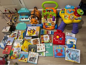 Baby , toddler toys and books