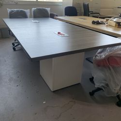 Conference Tabke 4x8 Gray White 