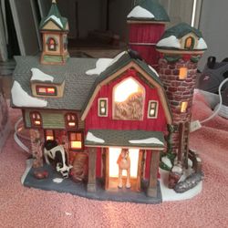 Three Beautiful Light Up Houses