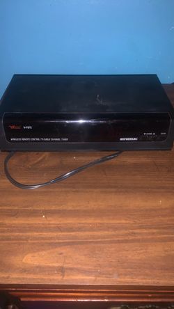 Wireless remote control tv-cable channel tuner (universal)
