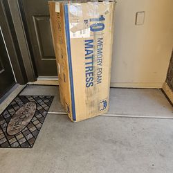 🚐🛏️ NEW RV KING 10” MEMORY FOAM MATTRESS (72” x 75”) – GREAT COMFORT FOR YOUR RV! 🛏️🚐