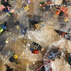 50 Pc Minifigure Lot - Assorted Lego Compatible Figs Toys And Gift