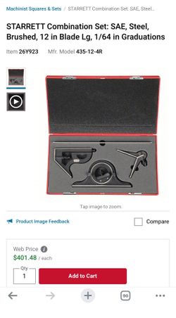 Starrett Combination square set