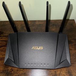 ASUS RT-AX3000 Ultra-Fast Dual Band Gigabit Wireless Router - Next Gen WiFi 6