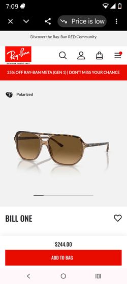 Ray-Ban Bill One sunglasses