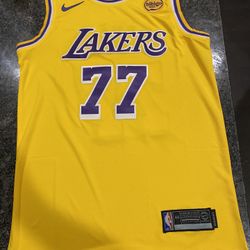 LA Lakers #77 Doncic Adult sizes Small Up To 2XL 