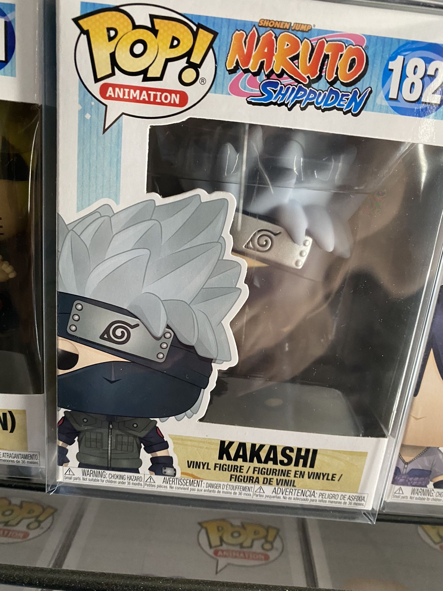Kakashi Funko Pop #186 w/ Protector