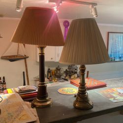 Older Brass Lamps