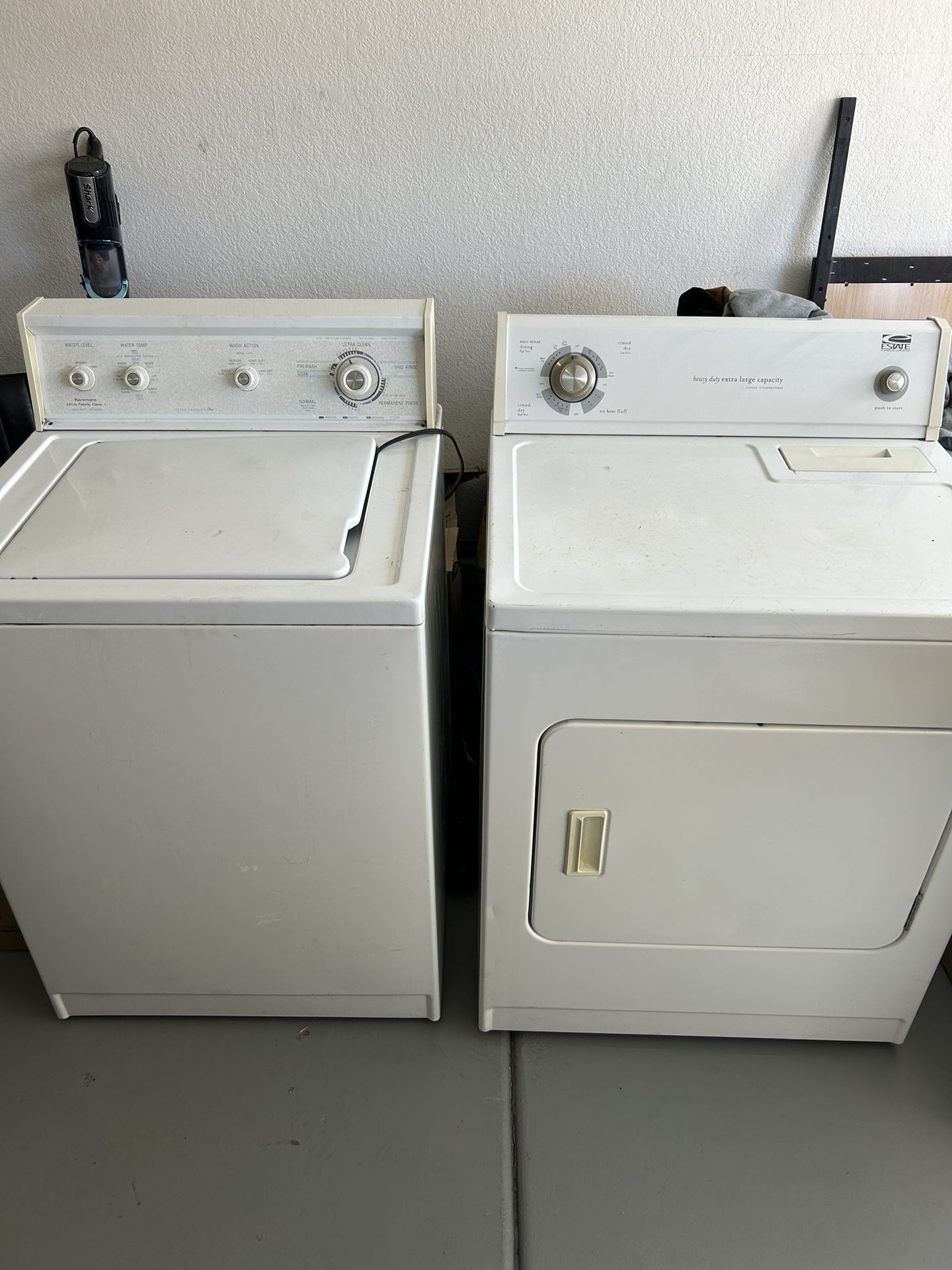 Kenmore Washer & Dryer Set $300