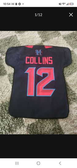 Collins #12 Jersey-Shaped Mouse Pad