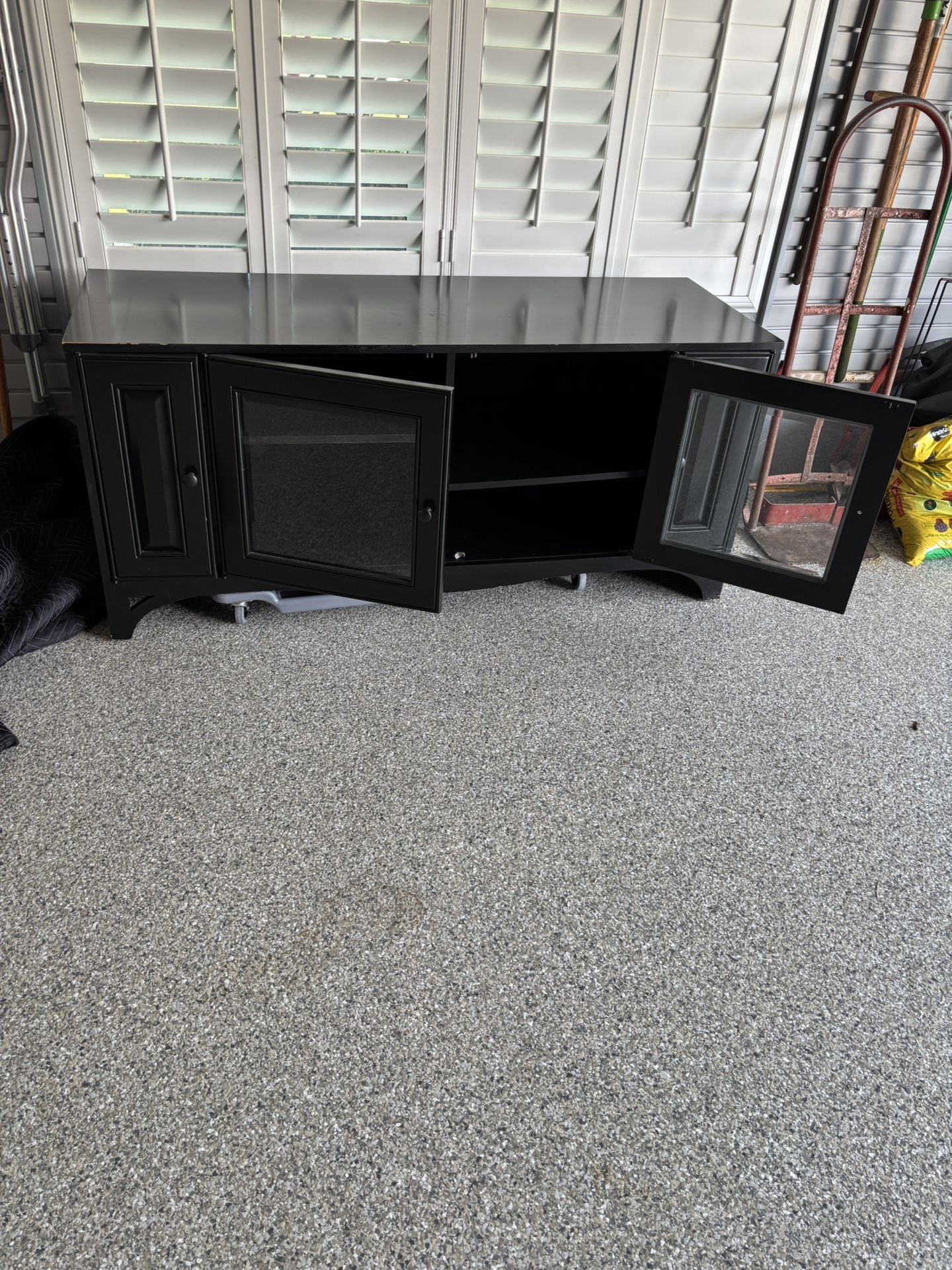 TV Console With Storage 