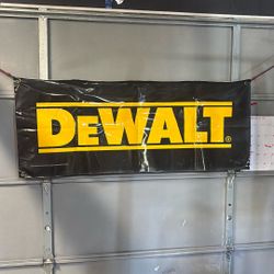 De Walt Vinyl Banner
