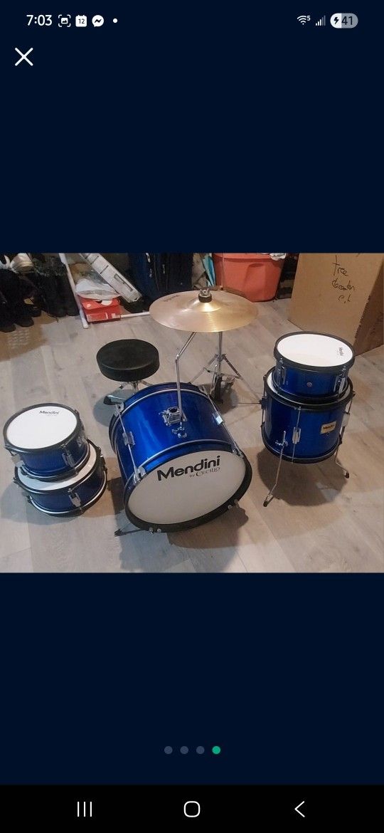 Kids 5 Piece Drum Set