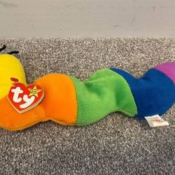 Inchy The Worm Beanie Baby Vintage 