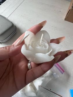 Flower candles