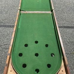 Pool Table Bagatelle Billiards Antique Game Coffee Table