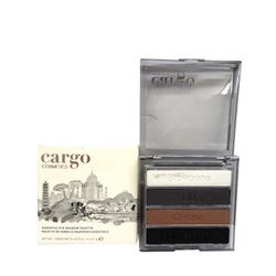 CARGO ESSENTIALS EYE SHADOW PALETTE QUAD HIGHLY PIGMENTED GORGEOUS COLORS NIB