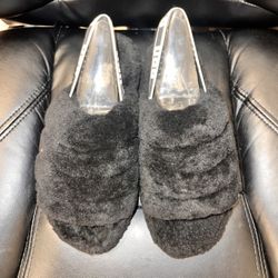 Women’s Black Ugg Slides 