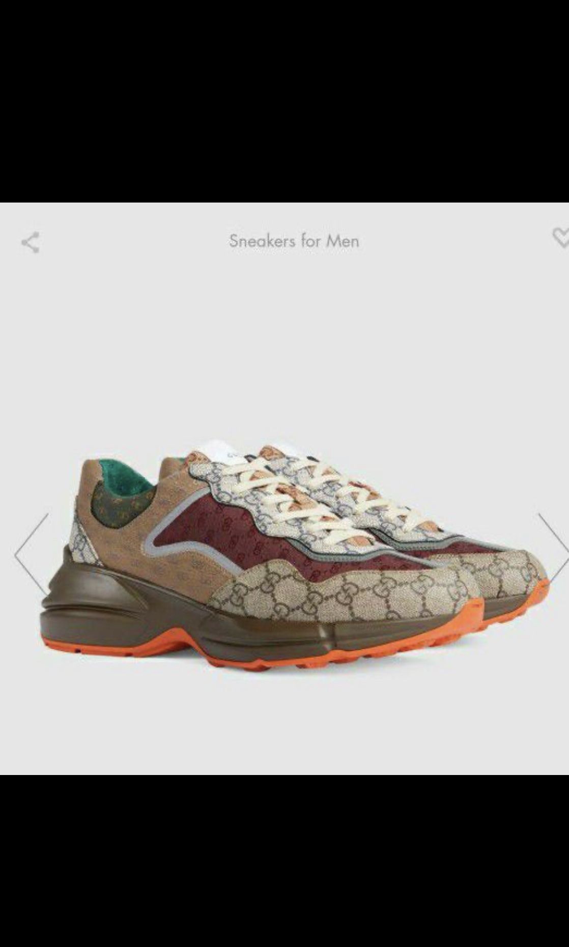 Brand New GUCCi authentic sneakers