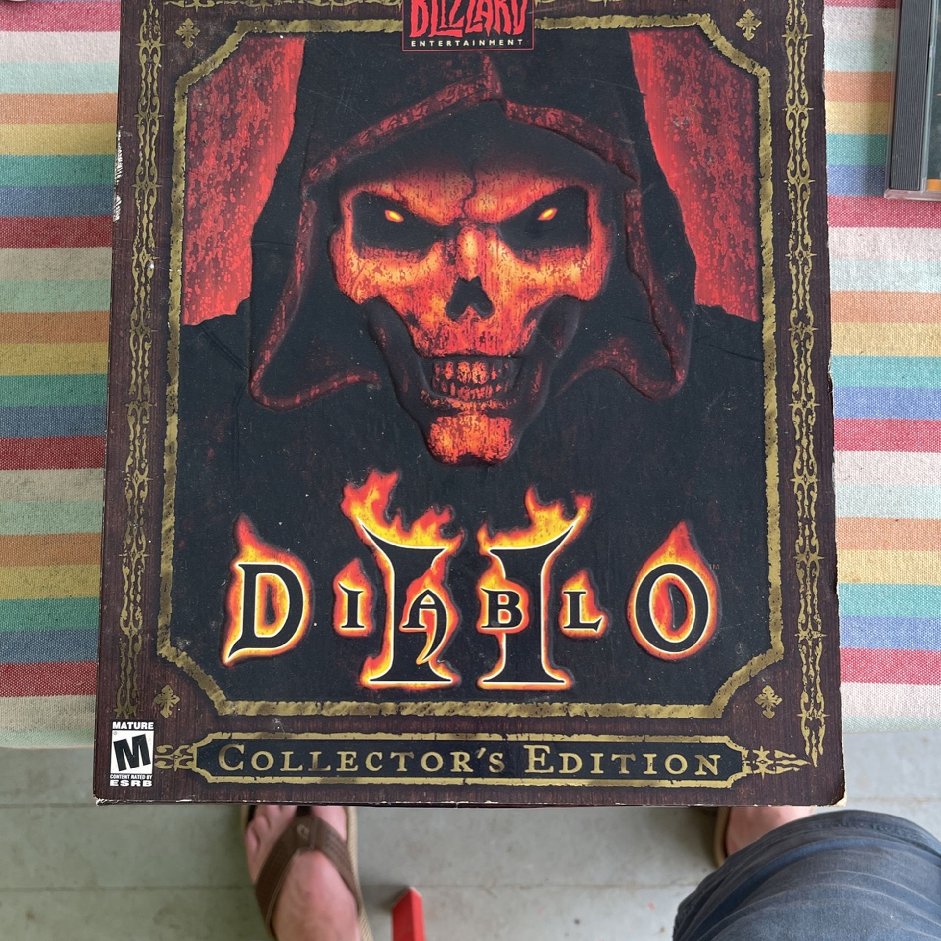 Diablo 2 Collector’s Edition Box, Hellfire Expansion Pack, Diablo 3 Game Disc