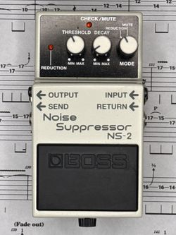 Boss NS-2 Noise Suppressor Guitar Pedal