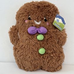 UWT Squishables Comfort Food Gingerbread Man 10” Super Soft Plush Stuffed Animal