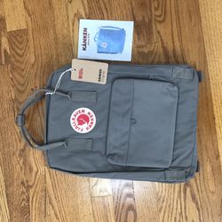 Medium shade Grey Fjallraven backpack grey